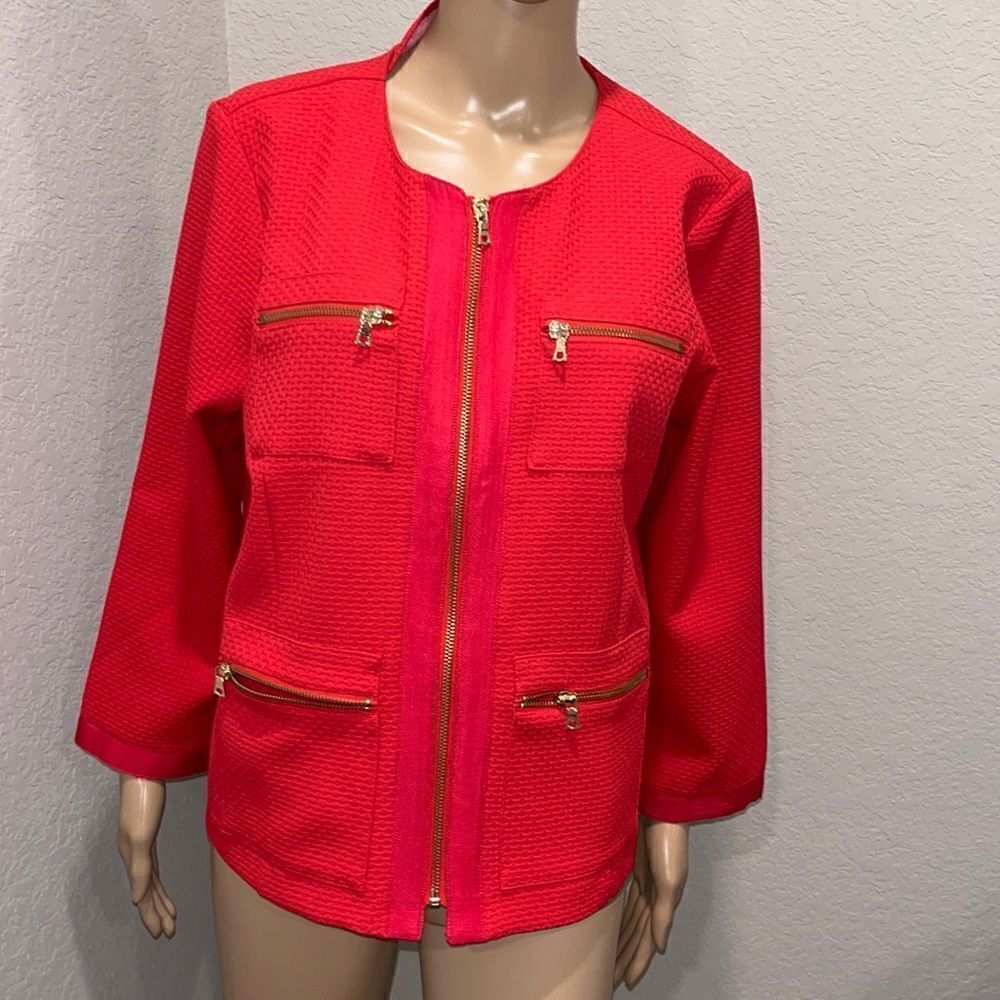 Vintage Bob Mackie wearable art jacket in excellent condition